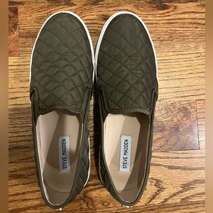 Women Steven Madden Green shoes